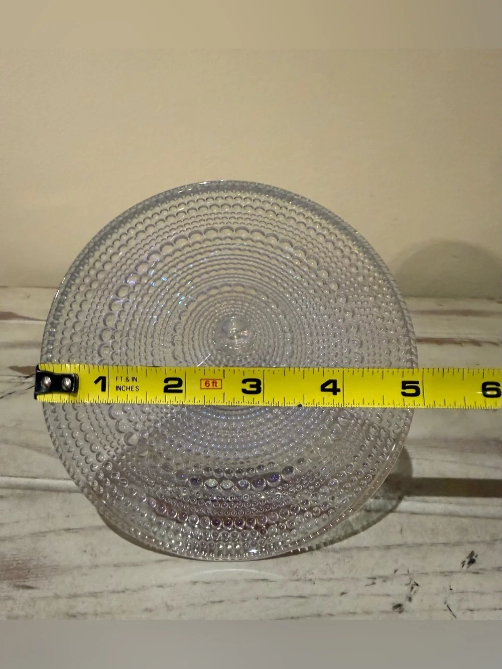 Fortessa Jupiter Iridescent Hobnail Glass Martini Cocktail Glass 11.5oz